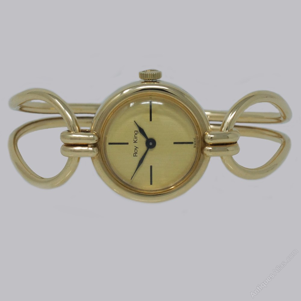 vintage bangle watch