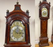 Magnificent London Mahogany Longcase Clock C1770