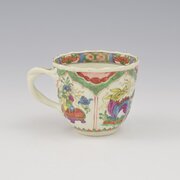 Dr Wall Worcester Dragon In Compartments Cup