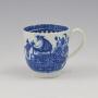 Dr Wall Worcester Porcelain Fisherman Coffee Cup