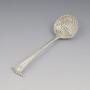 Early George III Silver Sifter Spoon Onslow 1768
