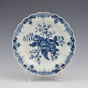 First Period Worcester Pine Cone Dessert Plate