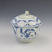 First Period Worcester Sucrier Immortelle C.1775