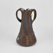 Large Bretby Art Nouveau Clanta Copper Effect Vase