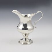 Large Georgian Newcastle Silver Milk / Cream Jug