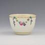 Pretty C18th Derby Porcelain Floral Tea Bowl c1785