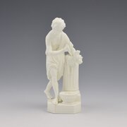 Rare Derby Bisque Porcelain Figure Of Sacrifice