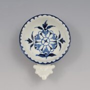 Rare Derby Porcelain Blue & White Wine Taster 1768