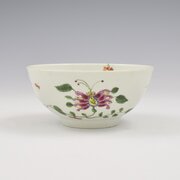 Rare First Period Worcester Honeysuckle Slop Bowl