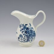 Rare Shape Worcester Porcelain Ewer Milk Jug 
