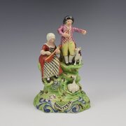 Staffordshire Pearlware Walton Figure Songsters 
