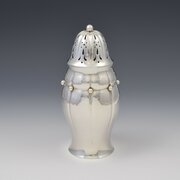 Stunning Art Nouveau Danish Silver Sugar Caster