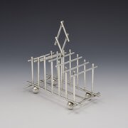 Stunning Dresser Style Sterling Silver Toast Rack