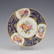 Stunning Georgian Coalport Porcelain Dessert Plate