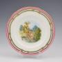 Stunning Minton Pearl Jewelled Landscape Plate
