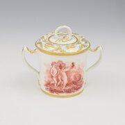 Stunning Regency Bloor Derby Chocolate Cup