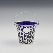 Superb Georgian Silver Cream Pail / Sugar Basket