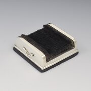 Victorian Novelty Silver Boot Scraper Pen Wipe