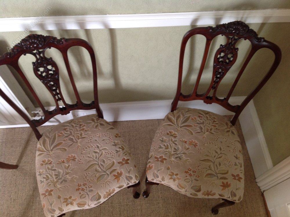 Antique Pair Of Chairs In The Style Of Maple & Co Antiques Atlas