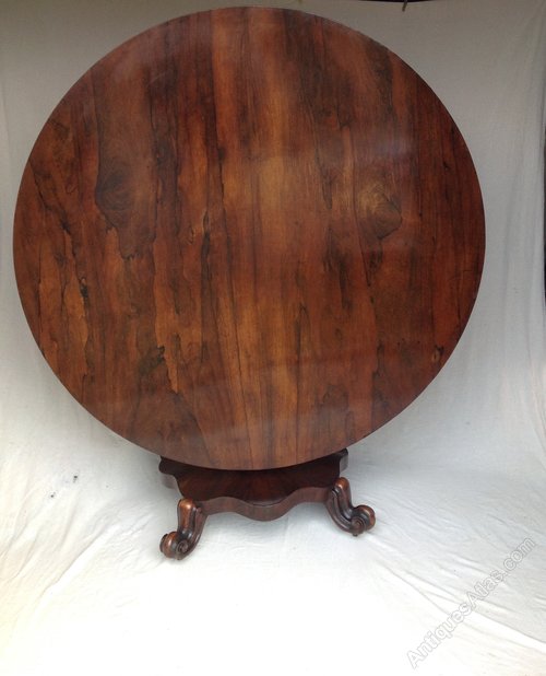 William Iv C1820 Rosewood Breakfast Round Table