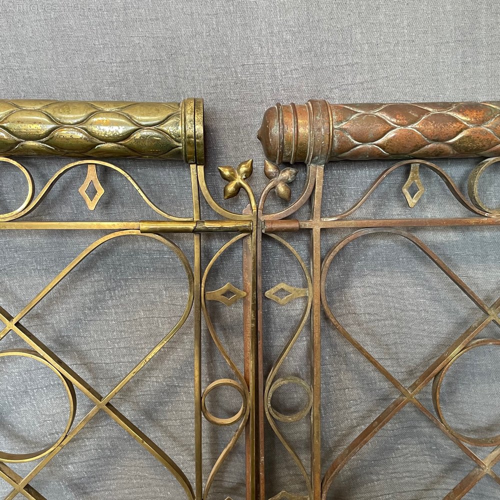 Antiques Atlas Late Victorian Brass Altar Gates