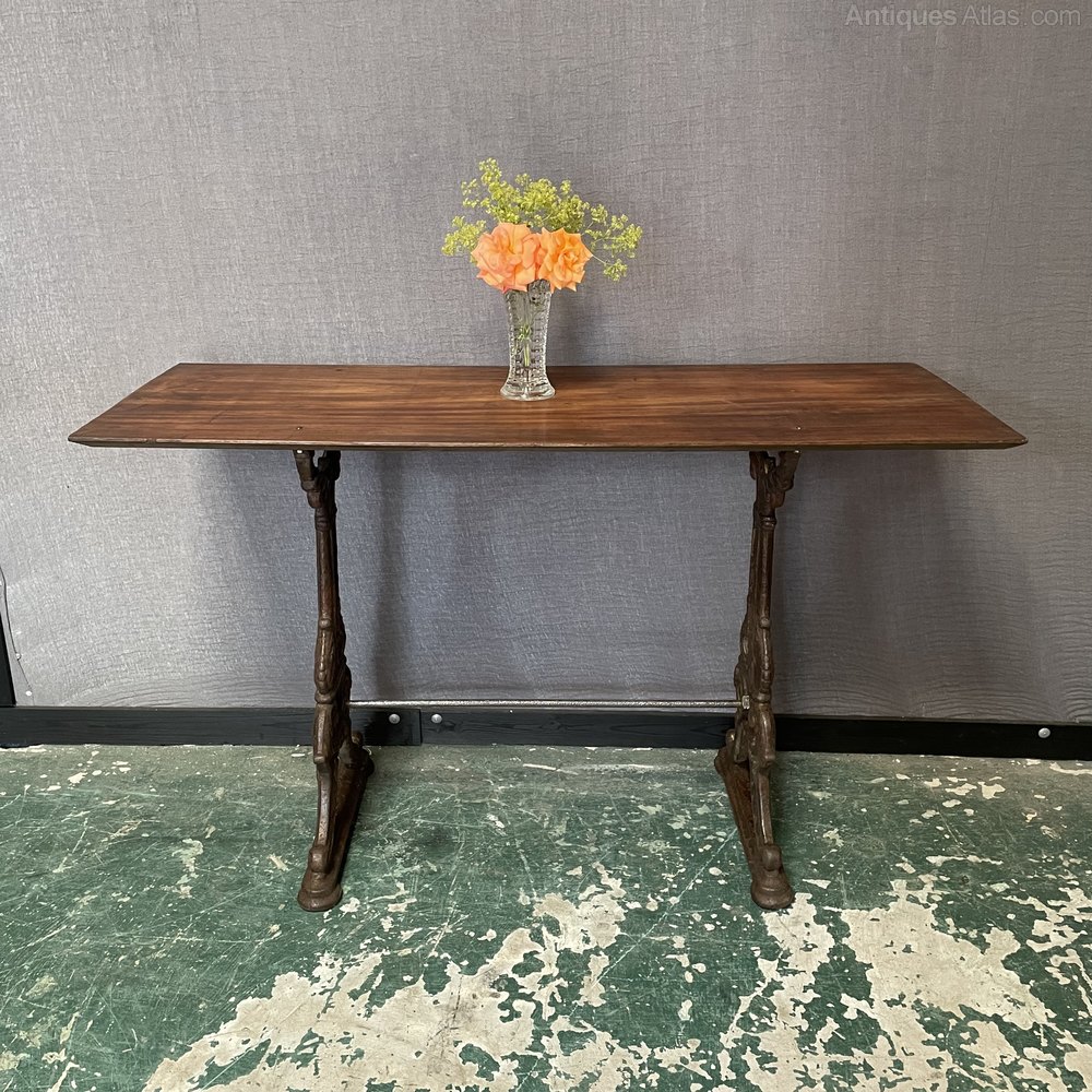 Victorian Cast Iron Console Table Antiques Atlas
