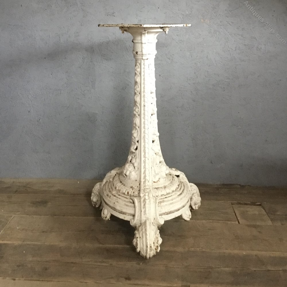 Antiques Atlas Victorian Cast Iron Table Base
