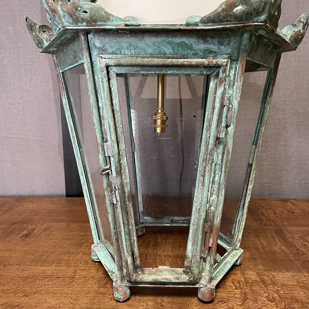 Antiques Atlas Victorian Copper Lantern