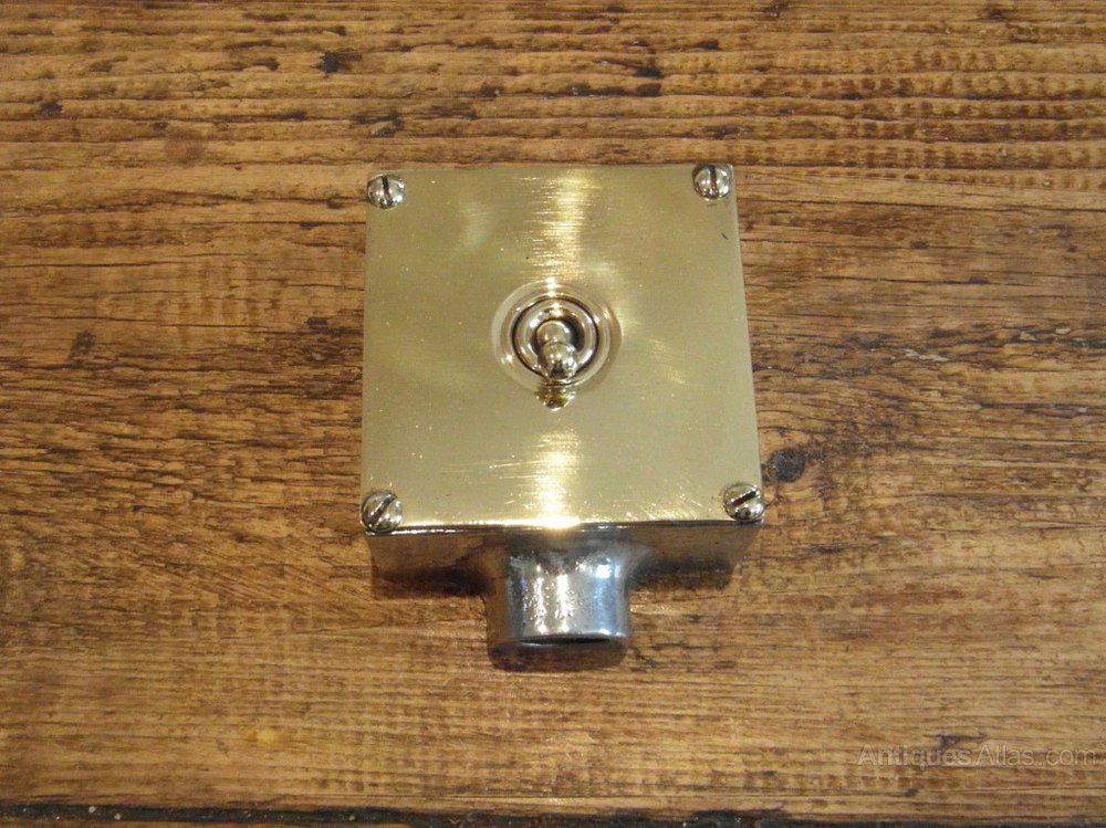 Antiques Atlas - Vintage Industrial Light Switch
