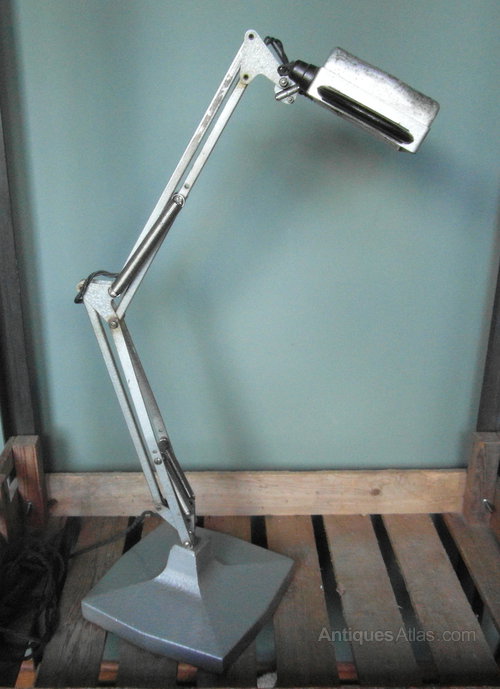Antiques Atlas Vintage Magnifier Anglepoise Lamp