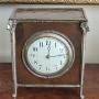 A E Jones Bronze & Silver Arts and Crafts Clock