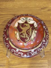 Stunning Royal Lancastrian Heraldic Lustre Pot