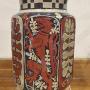 Superb Large Royal Lancastrian Heraldic Lustre Vase 