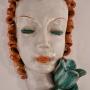 Goldscheider Art Deco Wall Mask