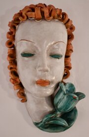 Goldscheider Art Deco Wall Mask