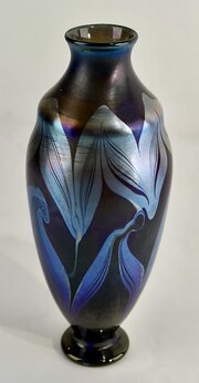 Louis Comfort Tiffany Art Nouveau Glass Vase C1895