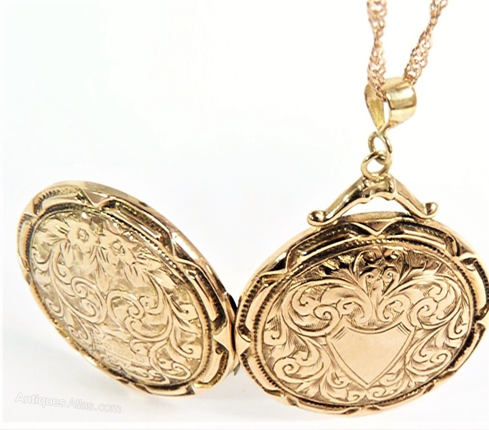 Old fashioned locket hotsell necklace