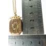 antique gold locket