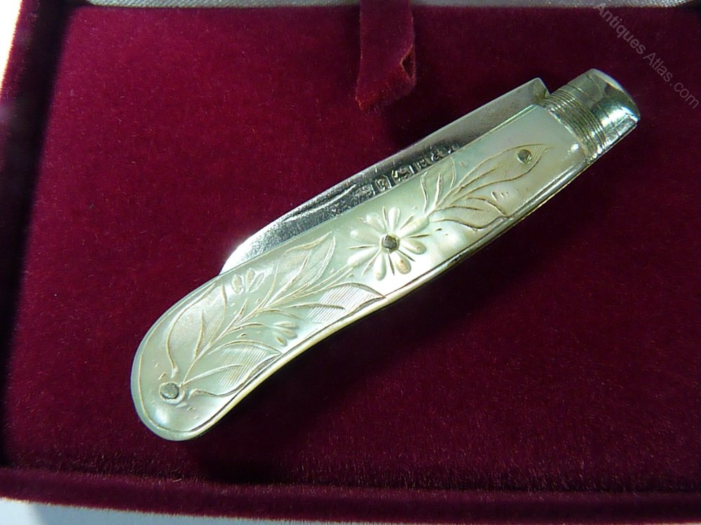 Antiques Atlas Antique Sterling Fruit Knife 1890 as395a2053