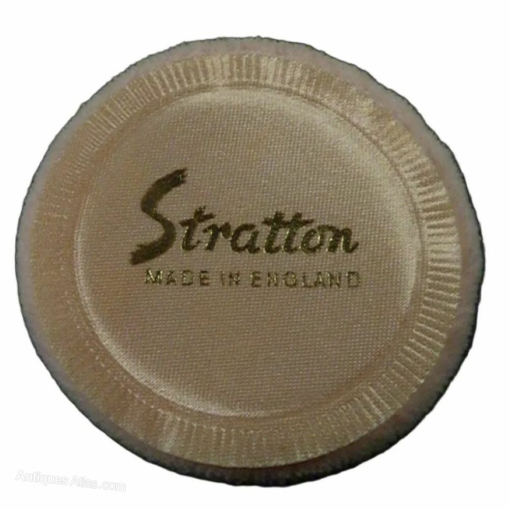 Mini Merror Antiques Atlas - Beautiful Silver Plated Stratton Compact Mirror as395a3040