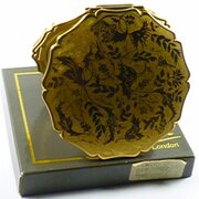 Beautiful Vintage Boxed Stratton Powder Compact 