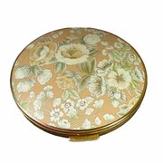 Floral Stratton Vintage Makeup Compact