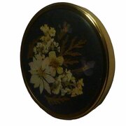 Floral Vintage Handbag Mirror
