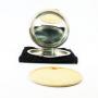 solid silver compact mirror