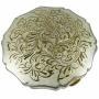 silver and gold colour  compact mirror handbag mirror