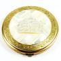 Pearl Wedding Gift For Her Compact Mirror