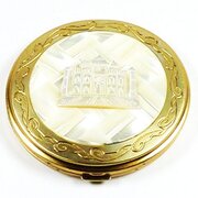 Pearl Wedding Gift For Her Compact Mirror