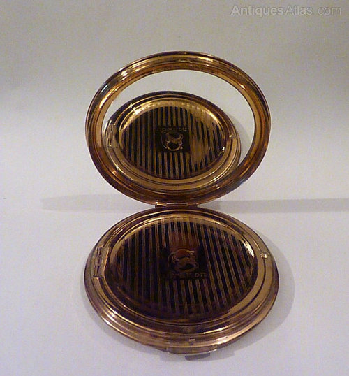 Stratton Ship Antiques Atlas - Rare Stratton Enamel Ship Compact as395a441