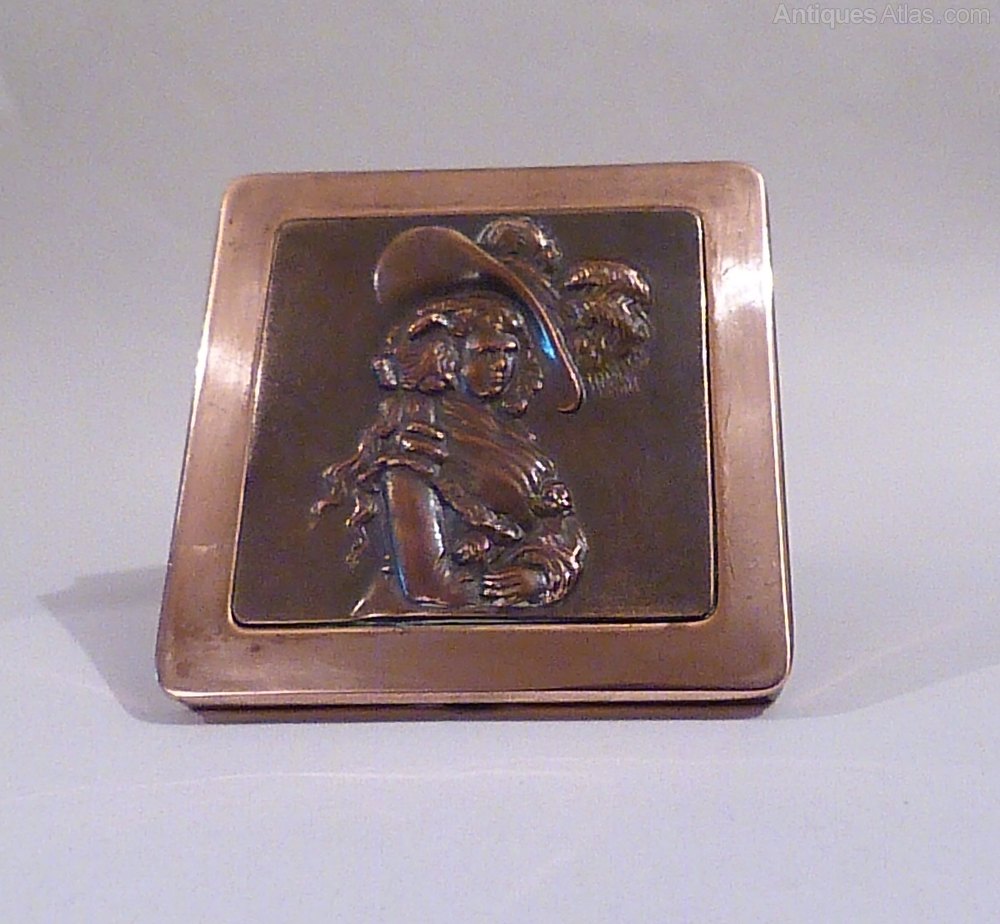 Antiques Atlas - Rare Compact 7th COPPER Wedding ...