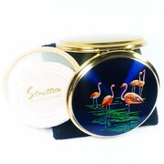 Stratton Compact Mirror Flamingo Design